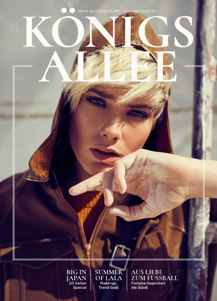 Königsallee Düsseldorf Magazin Cover Fashion Beauty Marcel Mayer Quarry