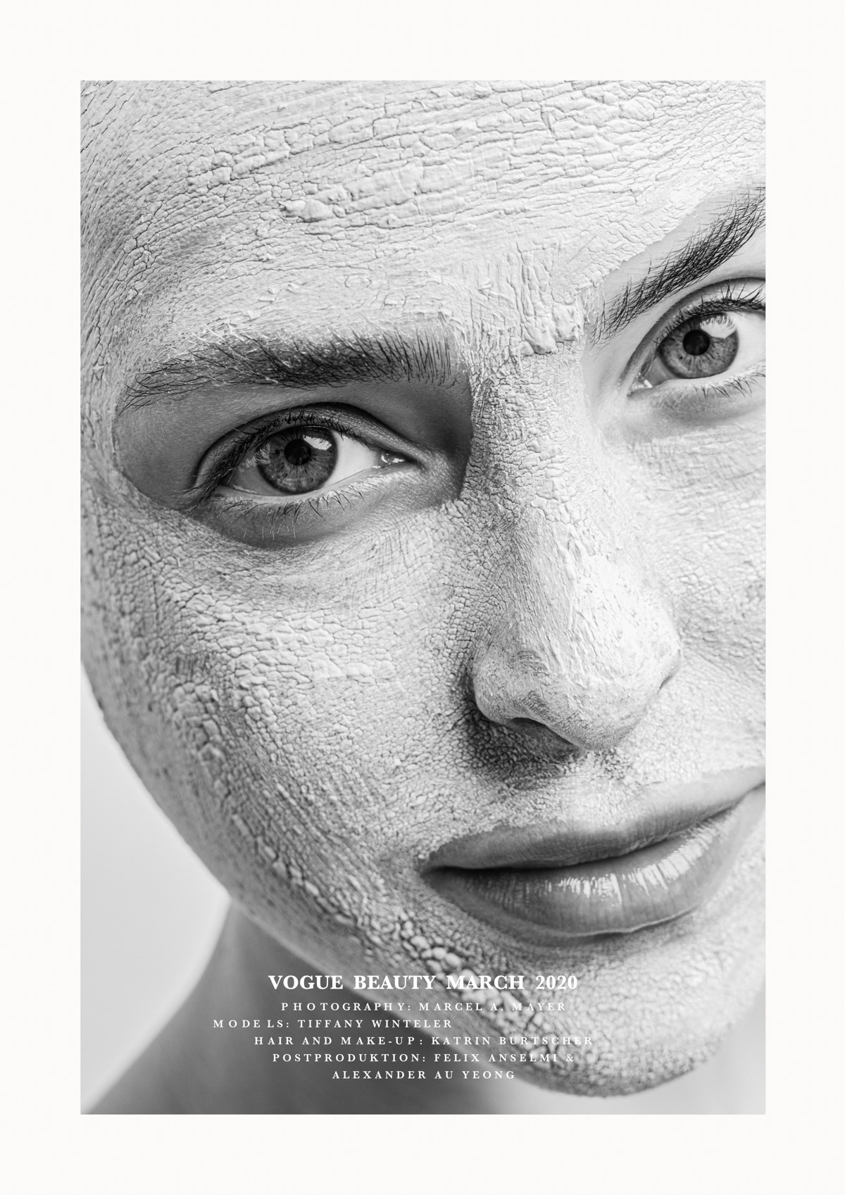 Vogue Arabia Beauty Skin Tiffany Marcel Mayer S+Tile Fashion Magazin Cover Skin care